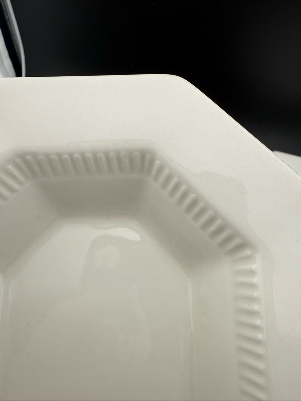 2 Independence Ironstone Rectangle Serving Bowls. Japan 9”x6” plus small bowl. - Picture 13 of 13